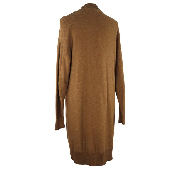 Sonoma green olive Open Front Cardigan Sweater Size PM - Picture 3 of 12